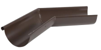Угол желоба внешний 135 гр, сталь, d-150 мм, коричневый, Aquasystemem